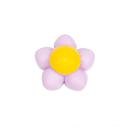 Imagen secundaria del producto Juguete Catnip Margarita. Juguete margarita con bola de catnip, cuenta con adhesivo doble para fijar a superficies planas. Material: Plástico Color: Naranja, lila Disponible: Razas pequeñas