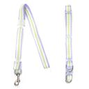 Imagen secundaria del producto Collar Con Correa Para Mascotas. Collar con correa, cuenta con estructura interna acolchada, hebilla ajustable, broche de seguridad y anillos tipo D para fijar la correa. Correa plana con mango macizo para mejor agarre. Material: Poliéster Color: Rosado con azul, morado con verde, amarillo con rosa, azul con amarillo. Disponible: Razas Pequeñas, medianas y grandes.