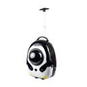 Imagen secundaria del producto Maleta De Ruedas Para Mascotas. Transportin de ruedas para mascotas, cuenta con anillos de ventilación, tapete, rejilla y cupula para intercambiar y manija retráctil ergonómica. Material: Plástico                                                                                                                                              Estampado: Minion, pingüino, gato, pokemon                                                                                                                                                              Disponible: Razas pequeñas de hasta 10Kg