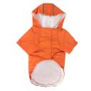 Imagen secundaria del producto Rompe Vientos Unicolor Para Mascotas. Impermeable para mascota con tejido reflectivo, velcro ajustable y orificio para sacar la correa. Material: Poliéster Color: Azul, gris, naranja DIsponible: Razas pequeñas