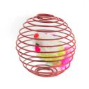 Imagen secundaria del producto Pelota Plegable Con Ratón Para Mascotas. Pelota de alambre con ratón de felpa. Material: Alambre, Poliéster Color: Disponible: Razas pequeñas