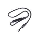 Imagen secundaria del producto Correa Con Tejido Reflectivo Para Mascotas. Correa con tejido reflectivo, mango cómodo y gancho para fijar al arnés o collar. Material: Poliéster, metal  Color: Rojo, azul, rosado, negro, verde                                                                                           Disponible: Razas pequeñas. Medidas: Largo 1,10cm * Ancho1,5cm