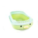 Imagen secundaria del producto Arenera Semicerrada Para Mascotas. Arenera semicerrada. Trae pala. Material: Plástico     Color: Rosado, verde                                                                                                         Disponible: Razas pequeñas       Tamaño : Mediana:  Largo45cm * Ancho 35cm Alto 20 cm   Pequeño:  Largo 38cm * Ancho 15cm Alto 20 cm