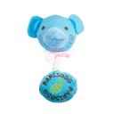 Imagen secundaria del producto Juguete Tela Con Mordaza Para Mascotas. Peluche de felpa con cuerda de mordaza y sonido interno. Material: Poliéster Diseño: Elefante, oso, vaca Disponible: Razas pequeñas