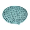 Imagen secundaria del producto Tapete De Lamer Redondo Para Mascotas. Tapete de lamer para mascotas, cuenta con ventosas para pegar en superficies planas. Ideal para una alimentación mas lenta. Material: Silicona Color: Verde, azul, curuba, morado Disponible: Razas pequeñas, medianas y grandes.
