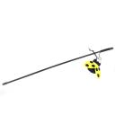 Imagen secundaria del producto Caña Mariposa Para Mascotas. Caña para gatos, cuenta con cuerda, juguete de felpa y cascabel. Material: Poliéster, caucho  Diseño: Mariposa, mariquita  Disponible: Razas pequeñas.