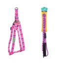 Imagen secundaria del producto Arnes Estampado Zic Zac  Para Mascotas. Arnés con patrón zic zac, cuenta con hebillas ajustables, broche de seguridad, correa redonda y anillos tipo D para fijarla. Material: Poliéster, metal     Color: Azul, rosado, morado, naranja                                                                  Disponible: Razas pequeñas Medidas: TALLA XS CUELLO 23-33 CM TORSO  MIN-MAX 30-45 CM PESO MAXIMO – APROX 2-5 KG, TRAILLA 1,20 CM  TALLA S CUELLO 30-41 CM TORSO MIN-MAX 41-53 CM PESO MAXIMO – APROX 5-11 KG, TRAILLA 1,20 CM