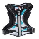 Imagen secundaria del producto Pechera Militar Para Mascotas. Pechera anti-tirones, cuenta con hebillas ajustables, broches de seguridad, velcro para personalizar y anillo tipo D en la parte superior e inferior para fijar la correa. Material: Poliéster, metal                                                                                            Color/Estampado: Verde, azul, rosado militar, azul militar                                                                                                  Disponible: Razas grandes