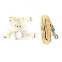 Imagen secundaria del producto Arnés Tipo H Osito Para Mascotas. Arnés de osito para mascotas, cuenta con hebillas ajustables, broches de seguridad y correa. Material: Poliéster Color: Rosa, verde, beige, amarillo, azul  Disponible: Razas pequeñas