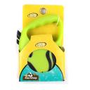 Imagen secundaria del producto Correa Retractil Para Mascotas 3Mts. Correa retractil unicolor, cuenta con botón para fijar la correa o soltarla. Trae 3M de cuerda. Material: PVC, metal  Color: Azul, rojo, verde, rosado, amarillo                                                                         Disponible: Razas pequeñas de hasta 12 kg. Medidas :3MT