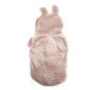 Imagen que muestra el producto Saco Capota Con Orejas Para Mascotas. Material: Poliéster Color: Gris, rosado, azul, beige, café Disponible: Razas pequeñas y medianas.