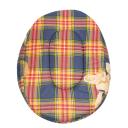 Imagen secundaria del producto Set De Camas Para Mascotas. Set x 10 camas con estampado. Material: Poliéster. Color/ Estampado: Azul gatitos, celeste perritos, vinotinto perritos, negro perros, rayas perritos, azul perritos, azul oscuro huellas, rojo perros, rojo huesitos. Disponible: Razas pequeñas y medianas