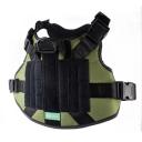 Imagen secundaria del producto Pechera Anti-Tirones Militar Para Mascotas. Pechera anti-tirones, cuenta con hebillas ajustables, broches de seguridad, velcro para personalizar y anillo tipo D en la parte superior e inferior para fijar la correa. Material: Poliéster, metal Color: verde militar, azul militar, verde, beige Disponible: Razas medianas y grandes. Medidas: TALLA S GRANDE 46-57 CM  TALLA M GRANDE: 46 -72 CM  TALLA L GRANDE: 54- 78 CM TALLA XL GRANDE 68 – 94 CM TALLA XXL GRANDE: 82-104 CM