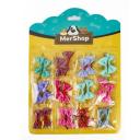 Imagen que muestra el producto Bleaster Moños Con Cintilla De Metal. Estiliza a tus mascotas con estos hermosos moños. Cuenta con cintilla de alambre cubierta de papel brillante. Material: Tela, metal                                                                                               Presentación: 12 UND                                                                       Disponible: Razas medianas y grandes de pelaje largo.