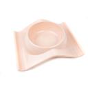 Imagen secundaria del producto Comedero Elevado Para Mascotas. Comedero elevado, cuenta con plato removible. Material: Plástico, acero inóxidable                                                                                                                                    Color: Verde, azul, rosado                                                                                                                                           Disponible: Razas pequeñas y medianas. Medidas: Largo 25 cm * Ancho19,5cm Alto6,5cm