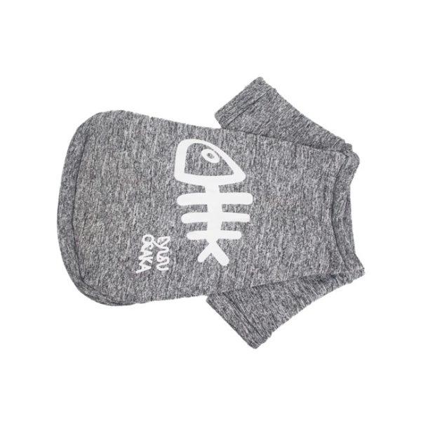 Imagen que muestra el producto Camiseta Estampado Pez Para Mascotas. Sin descripción Producto diseñado especialmente para mascotas con materiales seguros y de alta calidad.