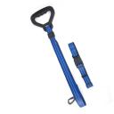 Imagen secundaria del producto Collar Con Correa De Mango Macizo Para Mascotas. Collar con correa, cuenta con tejido reflectivo y mango macizo. Material: Poliéster Color: Rojo, azul claro, azul oscuro, plateado Disponible: Razas medianas y grandes