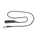 Imagen secundaria del producto Correa Unicolor Para Mascotas. Correa unicolor, cuenta con mango ergonómico y gancho para fijar al collar o arnés. Material: Poliéster, metal  Color: Rojo, azul, rosado, negro, naranja, amarillo                                                                                           Disponible: Razas pequeñas.Medidas:  Largo 1,20cm * Ancho 0,5cm