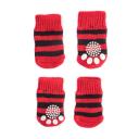 Imagen secundaria del producto Medias Para Mascotas. Medias para mascotas con tejido antideslizante. Talla S,M Material: Poliéster                                                                     Color:Azul, café, negro, rosado                                                                  Disponible: Razas pequeñas y medianas.