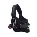 Imagen que muestra el producto Pechera Anti Jalon Para Mascotas. Pechera con sistema anti-tirones cuenta con broche de seguridad, correas con tejido reflectivo y anillo tipo D para fijar la correa. Material: Poliéster, algodón, metal Color:  Rojo, negro, azul, estampado militar, bandera de IG Disponible: Razas medianas y grandes. Medidas: TALLA S: CUELLO 30-41 CM TORSO MIN-MAX 41-53 CM PESO MAXIMO – APROX 5-11 KG TALLA M: CUELLO  40-53 CM TORSO MIN-MAX 56-58 PESO MAXIMO – APROX 11-23 KG TALLA L: CUELLO 46-66 CM TORSO MIN-MAX 61-76 CM PESO MAXIMO APROX 23-36 KG TALLA XL: CUELLO 70-81 CM TORSO  MIN-MAX 70-82 CM PESO MAXIMO – APROX 36-50 KG, TRAILLA 1,20 CM