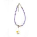 Imagen secundaria del producto Collar Con Cadena  Para Mascotas. Collar con cadena de metal para ajustar a la medida y pieza de plástico con diferentes diseños. Cuenta con interruptor para activar la luz led. Material: Poliéster, metal y plástico   Color: Rosado, fucsia, azul, morado, rojo, amarillo                                                                                            Disponible: Razas pequeñas.