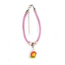 Imagen secundaria del producto Collar Con Cadena  Para Mascotas. Collar con cadena de metal para ajustar a la medida y pieza de plástico con diferentes diseños. Cuenta con interruptor para activar la luz led. Material: Poliéster, metal y plástico   Color: Rosado, fucsia, azul, morado, rojo, amarillo                                                                                            Disponible: Razas pequeñas.