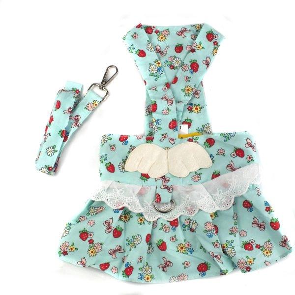 Imagen que muestra el producto Jardinera Para Mascotas. Jardinera para mascotas Material: Poliester Color: Verde aguamarina, amarillo. Disponible: Razas pequeñas