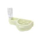 Imagen secundaria del producto Comedero Y Bebedero Antirreflujo Para Mascotas. Comedero con sistema antirreflujo, cuenta con botella dispensadora de agua. Material: Plástico                                                                                                                              Color: Verde, azul, rosado                                                                                                                                           Disponible: Razas pequeñas .Medidas: Largo 33 cm * Ancho18cm Alto17,5cm