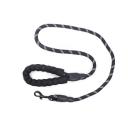 Imagen secundaria del producto Correa Con Reflectivo Para Mascotas. Correa con tejido reflectivo, mango cómodo y gancho para fijar al arnés o collar. Material: Poliéster, metal   Color: Rojo, verde, azul, morado, negro                                                                                                Disponible: Razas pequeñas. Medidas: Largo 1,10cm * Ancho1cm