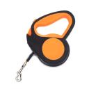 Imagen secundaria del producto Correa Retractil Reflectiva Para Mascotas  3M 5M. Correa retractil, cuenta con adhesivo reflectivo y botón para fijar la correa. Trae 3M de cuerda. Material: PVC, metal     Color: Verde, naranja, gris                                                                                 Disponible: Razas pequeñas y medianas de hasta 20kg.Medidas:  Largo 3M * 12kg  Largo 5M * 20kg