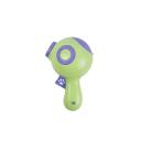 Imagen secundaria del producto Juguete Lanza Snacks Para Mascotas. Juguete lanza snacks con función de laser, cuenta con compartimento en la parte superior para agregar croquetas y botón inferior para accionar el laser. Utilice 3 pilas de botón “LR44”. Material: Plástico Color: Blanco con amarillo, verde con morado, rosa. Disponible: Razas pequeñas, medianas y grandes.