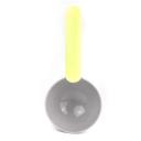 Imagen secundaria del producto Cuchara Medidora Para Mascotas. Cuchara medidora de alimento. Material: Plástico  Color: Azul con rosado, blanco con azul, gris con verde, café con rosado