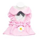 Imagen secundaria del producto Vestido Flor Para Mascotas. Vestido tipo muñeca para mascotas, cuenta con velcro ajustable. Material: Poliéster Color: Rosado, azul Disponible: Razas pequeñas