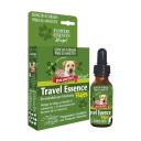 Imagen que muestra el producto Esencia Travel Essence Natural Freshly 25 Ml. Esencia Travel Essence Natural Freshly equilibran mente y cuerpo. Mitiga la fatiga evitando el cansacio de su mascota causada por los viajes. Ingredientes: Armonica asociación de esencias florales.  Presentación: Frasco x 25 ml con gotero Disponible: Para perros y gatos de todas las razas y edades.