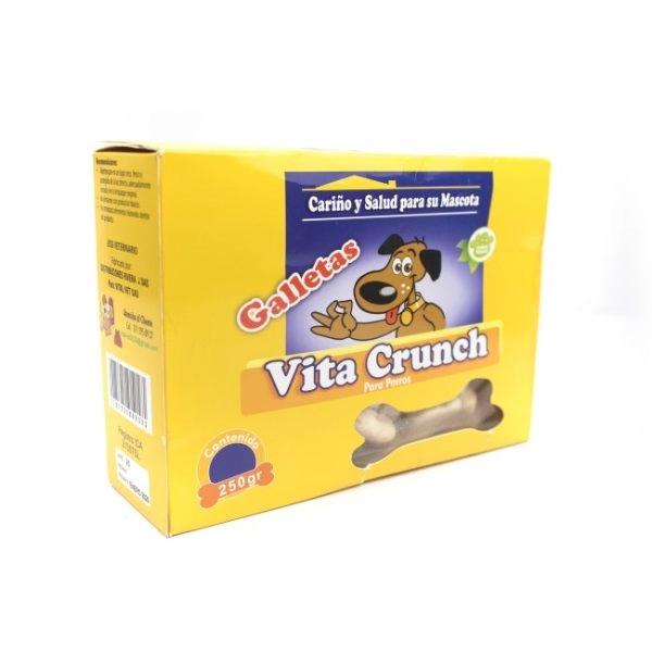 Imagen que muestra el producto Galleta Vitacrunch Trigo 250Gr. Sin descripción Producto diseñado especialmente para mascotas con materiales seguros y de alta calidad.