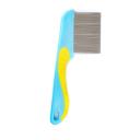 Imagen secundaria del producto Peine Antipulgas Para Mascotas. Peine antipulgas para mascotas, cuenta con dientes finos y mango antideslizante. Material: Plástico, acero inóxidable Color: Rojo, azul, verde Disponible: Razas pequeñas y medianas.