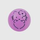 Imagen secundaria del producto Juguete  Kello Kitty Para Mascotas. Pelota con estampado de Hello Kitty Material: Plástico Color: Rosado, azul Disponible: Razas pequeñas.