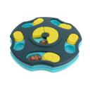 Imagen secundaria del producto Juguete Didactico De Premios Para Mascotas. Juguete interactivo de premios, cuenta con orificios y tapas para poder esconder snacks. Material: Plástico Color: Blanco, morado Disponible: Razas pequeñas.