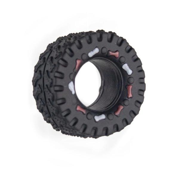 Imagen que muestra el producto Juguete Neumático Chillón Para Mascotas. Juguete neumático cuenta con sonido. Material: Plástico                                                                                                                            Color: Negro                                                                                        Disponible: Razas pequeñas