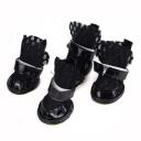 Imagen secundaria del producto Zapatos De Tela Suela Maciza Para Mascotas. Zapatos para mascotas, cuenta con malla antitranspirante, velcro ajustable y almohadillas rigidas. Talla 1. Talla 2 Material: Poliéster, sintético Color: Verde, rosado, azul, negro Disponible: Razas pequeñas. Medidas: Talla 1 : Largo4 cm * Ancho 5.5 cm Talla 2: Largo 5.5cm * Ancho 4cm