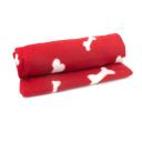 Imagen secundaria del producto Mantas Diseños Varios Para Mascotas. Mantas para mascotas ideal para brindarle un abrigo confortable en todo momento. Material: Poliester Color: Negro, blanco, azul, rosado, morado, gris. Disponible: Razas medianas y grandes