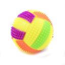 Imagen secundaria del producto Pelota Voleibol Para Mascotas. Pelota chillona con luz ld interna. Material: Plástico Color: Naranja, amarillo, rosado, verde Disponible: Razas pequeñas y medianas.