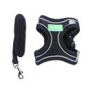 Imagen que muestra el producto Pechera Con Correa Para Mascotas. Pechera con correa, cuenta con tejido reflectivo, velcro ajustable, broche de seguridad y anillo tipo D para fijar la correa. Material: Poliéster, metal      Color:  Rojo, rosado, azul, negro, gris                                                                                                     Disponible: Razas pequeñas Medidas: TALLA S CUELLO 30-41 CM TORSO MIN-MAX 41-53 CM PESO MAXIMO – APROX 5-11 KG, TRAILLA 1,20 CM TALLA M: CUELLO  40-53 CM TORSO MIN-MAX 56-58 PESO MAXIMO – APROX 11-23 KG, TRAILLA 1,20 CM TALLA L: CUELLO 46-66 CM TORSO MIN-MAX 61-76 CM PESO MAXIMO APROX 23-36 KG, TRAILLA 1,20 CM TALLA XL: CUELLO 70-81 CM TORSO  MIN-MAX 70-82 CM PESO MAXIMO – APROX 36-50 KG, TRAILLA 1,20 CM