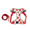 Imagen secundaria del producto Pechera  Estampada Con Tejido Reflectivo Talla M. Pechera estampada, cuenta con tejido reflectivo, hebillas ajustables, broche de seguridad y anillos tipo D para fijar la correa. Material: Poliéster, metal   Color: Rosado, negro, fucsia, blanco, azul                                                  Disponible: Razas pequeñas Medidas: TALLA M CUELLO  40-53 CM TORSO MIN-MAX 56-58 PESO MAXIMO – APROX 11-23 KG, TRAILLA 1,20 CM